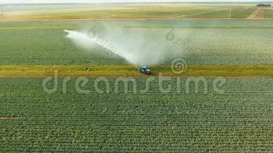 农田灌溉系统。